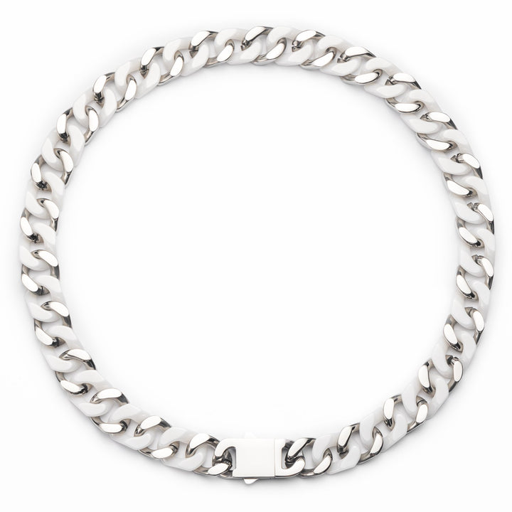 Alabaster Link Bracelet/Necklace