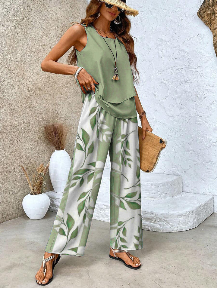 Riviera Sleeveless Print Set