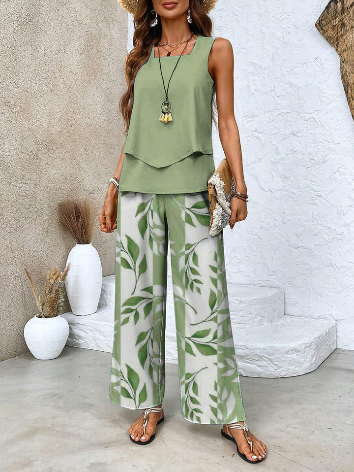 Riviera Sleeveless Print Set