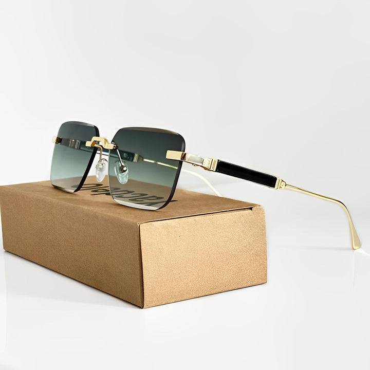 Zephyr Rimless Sunglasses