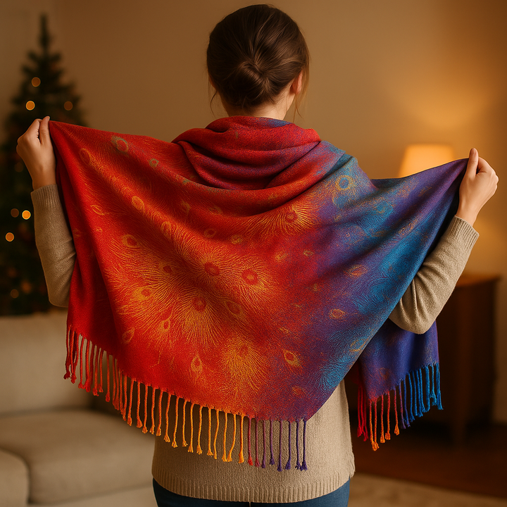 Bohemian Cashmere Wrap