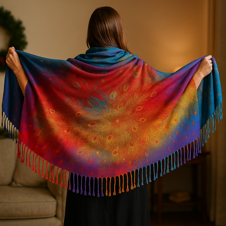 Bohemian Cashmere Wrap