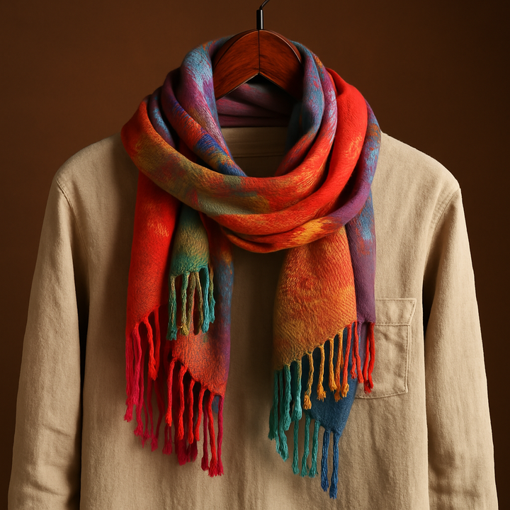 Bohemian Cashmere Wrap