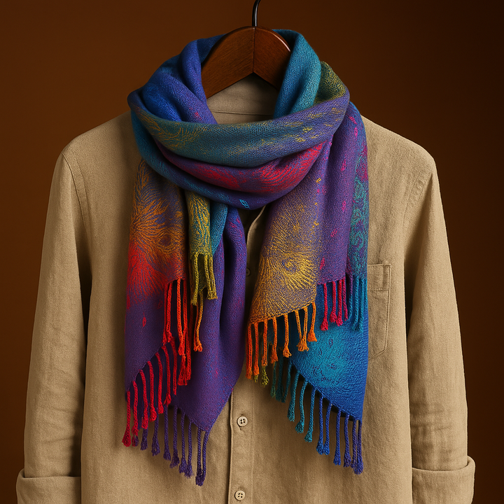 Bohemian Cashmere Wrap