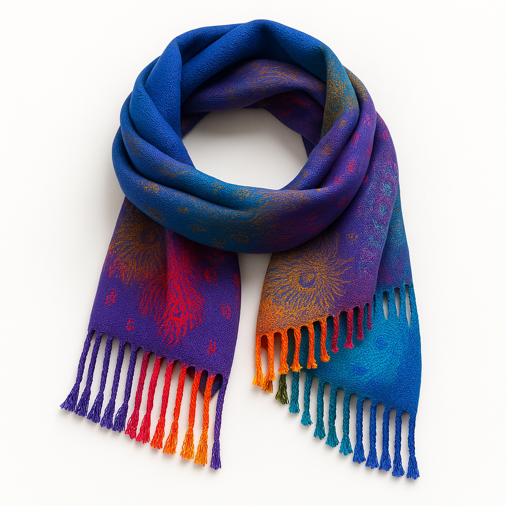 Bohemian Cashmere Wrap