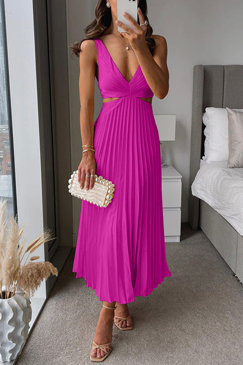 Chelsea Physic Plissé Gown