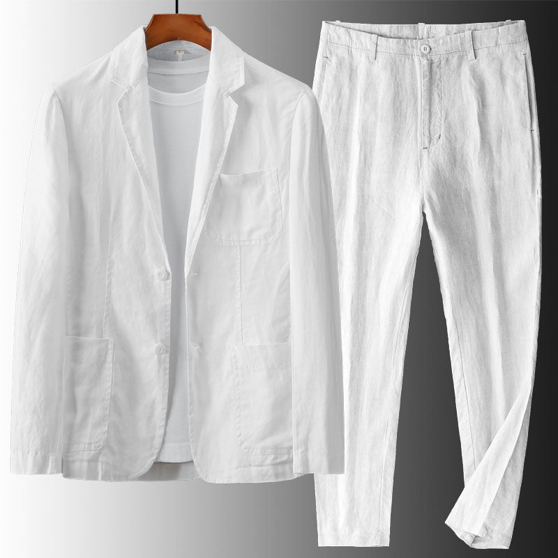 Palermo Linen Ensemble Suit Set
