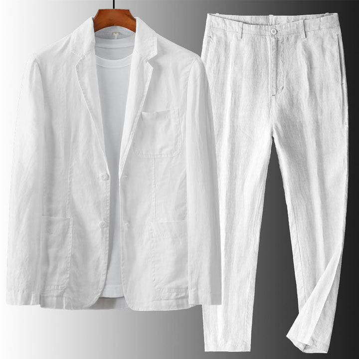 Palermo Linen Ensemble Suit Set