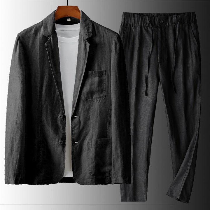 Palermo Linen Ensemble Suit Set