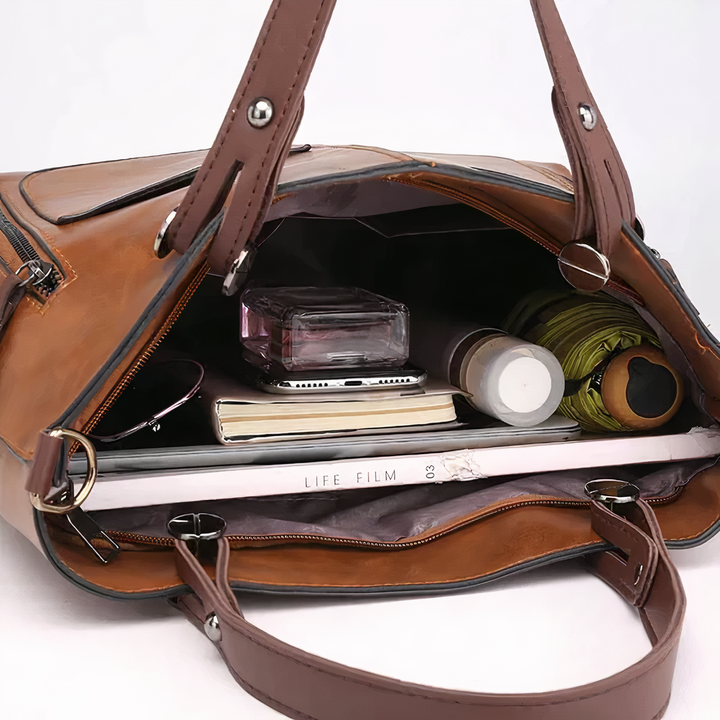 Grosvenor Leather Satchel