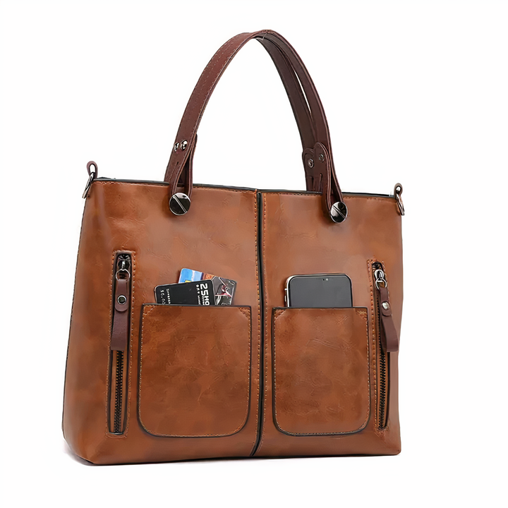 Grosvenor Leather Satchel