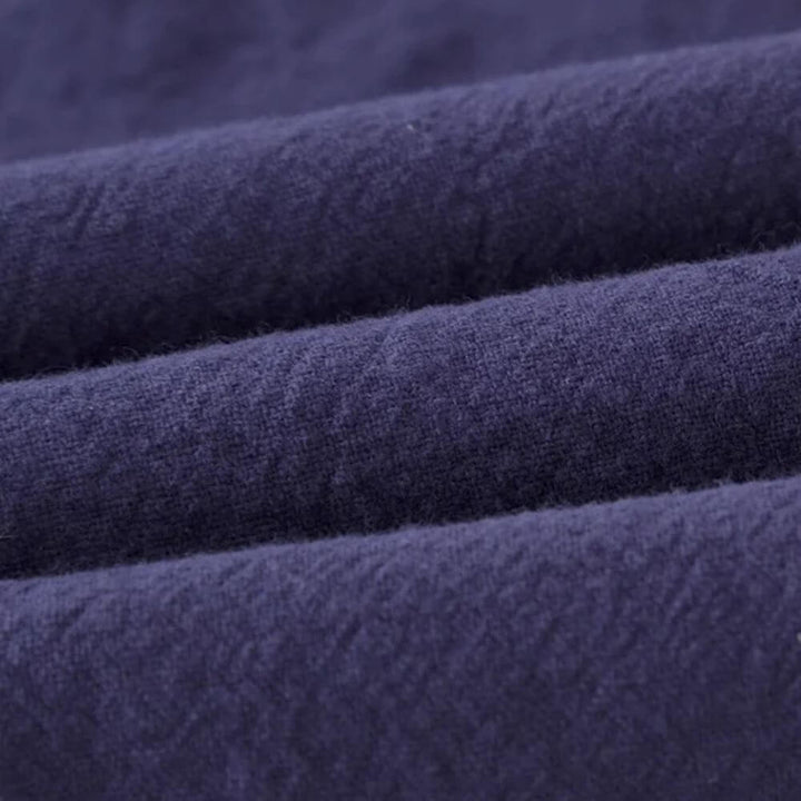 Aokumo - Cotton Harem Pants - Navy Blue