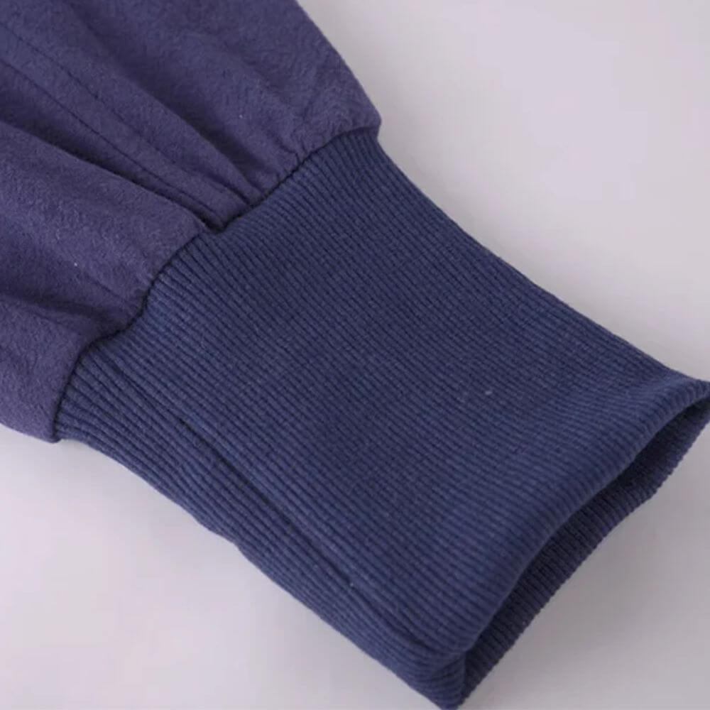 Aokumo - Cotton Harem Pants - Navy Blue