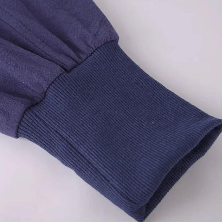 Aokumo - Cotton Harem Pants - Navy Blue