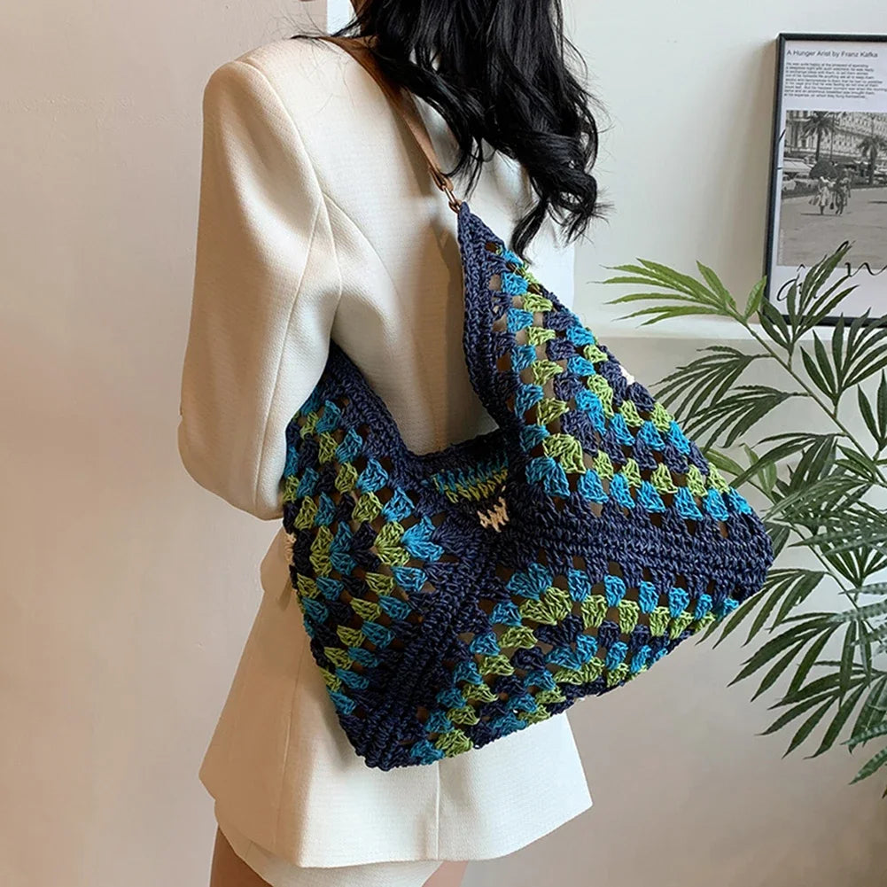 Coastal Grove Crochet Bag
