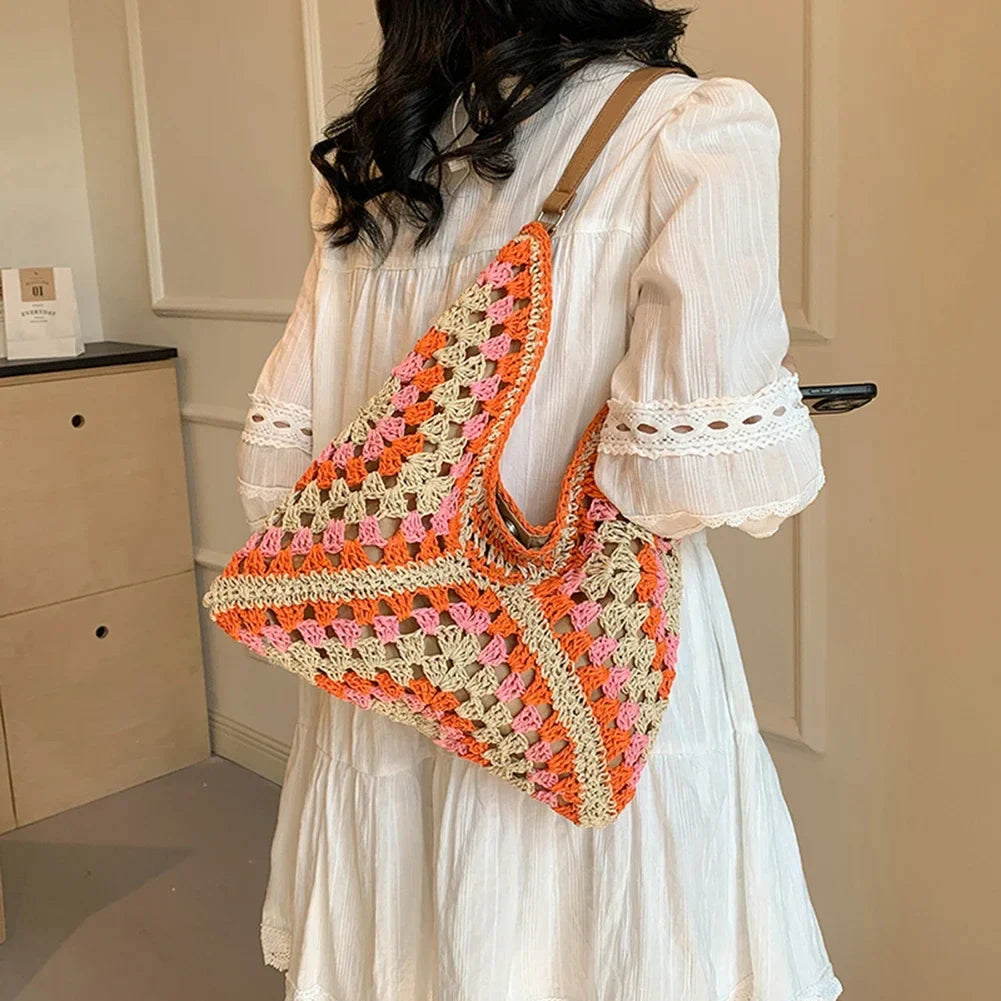 Coastal Grove Crochet Bag