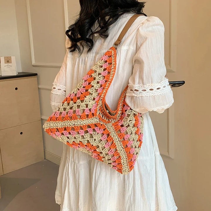 Coastal Grove Crochet Bag