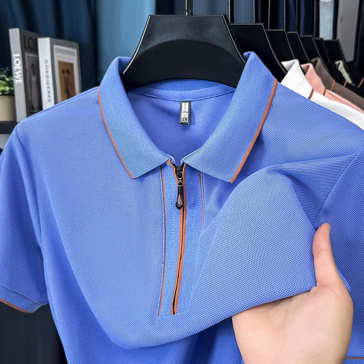 Lumière Thread Collared Polo