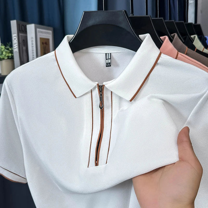 Lumière Thread Collared Polo