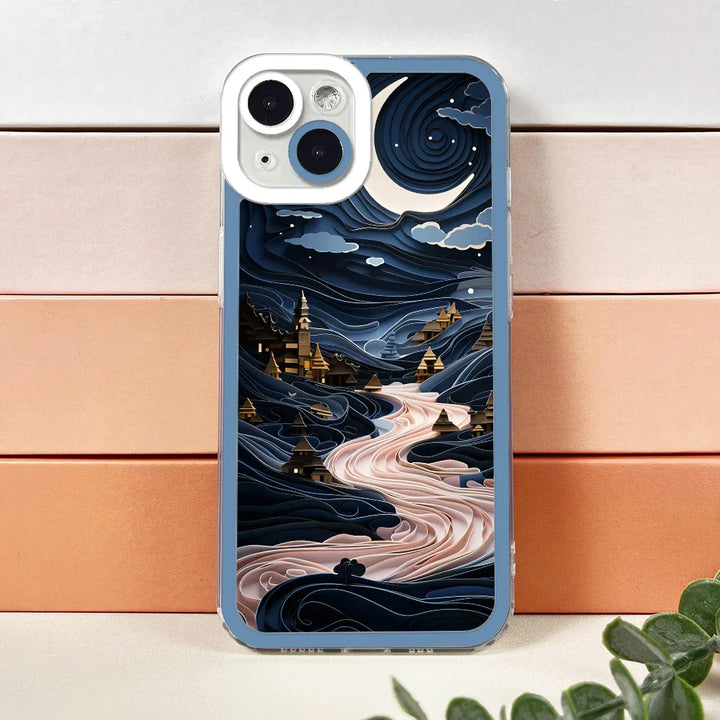Artistic Cityscape iPhone Case