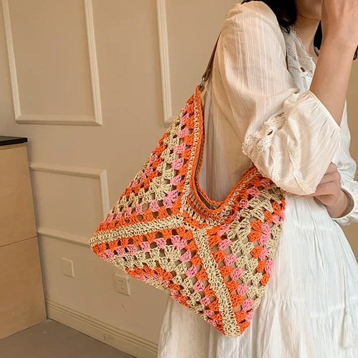 Coastal Grove Crochet Bag