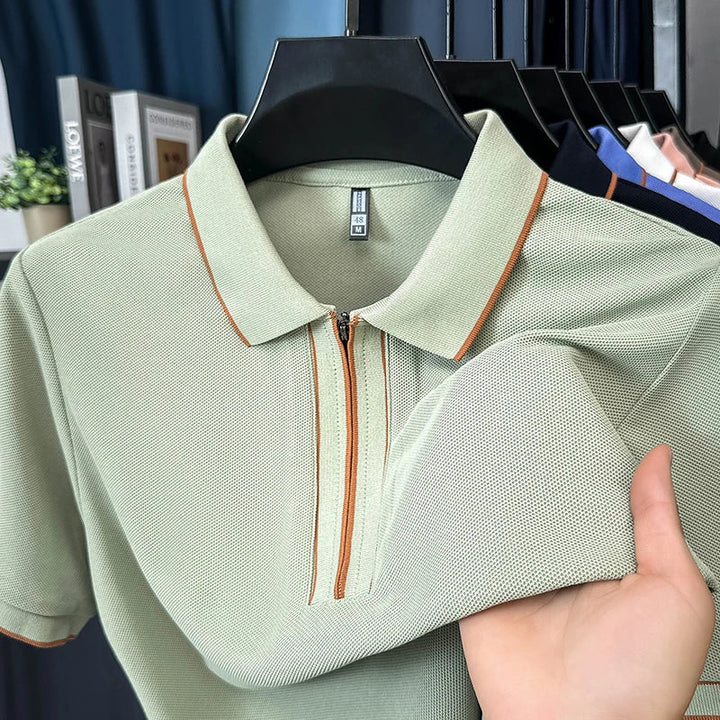 Lumière Thread Collared Polo
