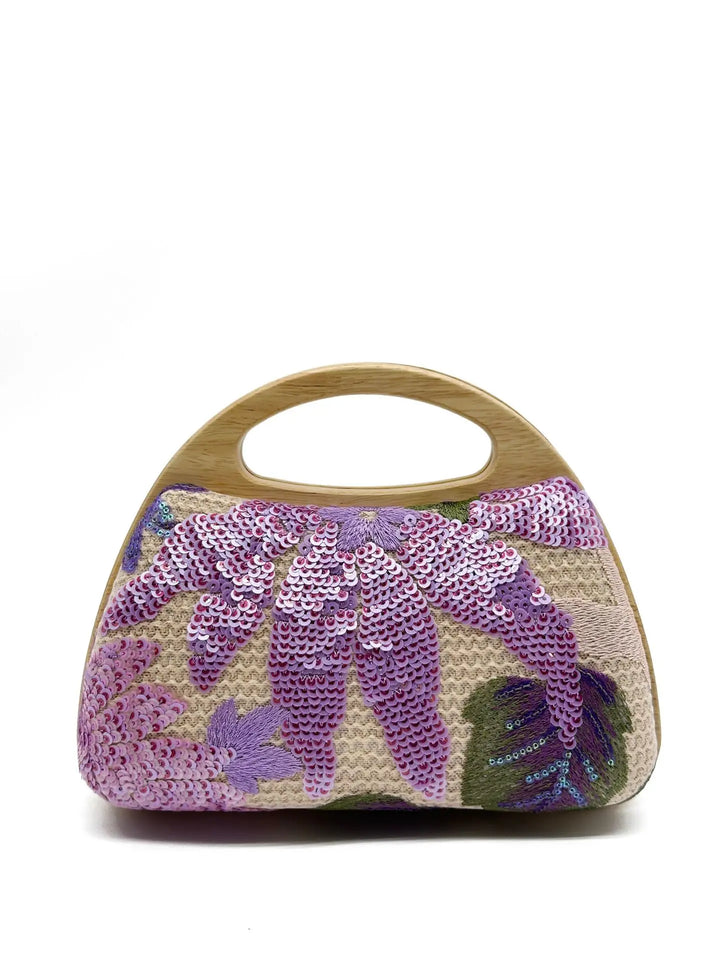 Floréa Sequin Satchel