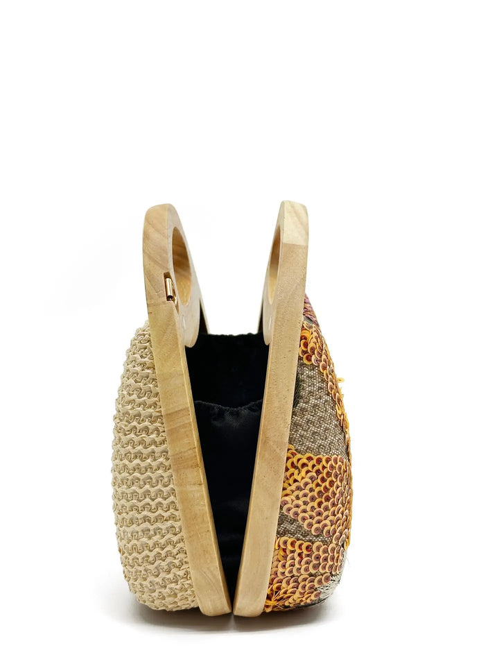 Floréa Sequin Satchel