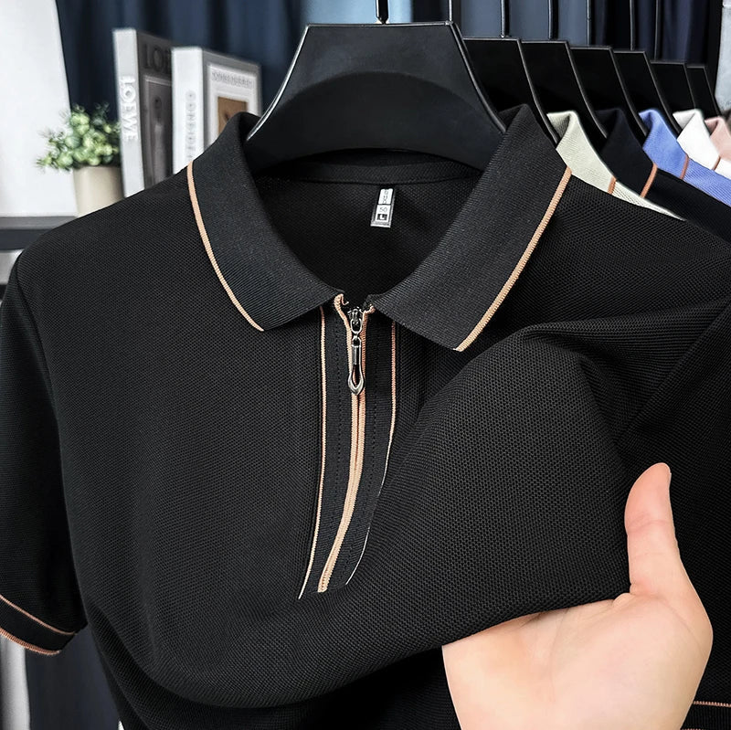 Lumière Thread Collared Polo