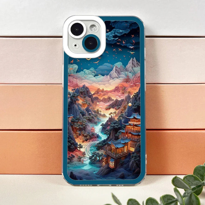 Artistic Cityscape iPhone Case