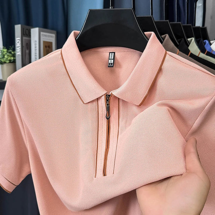 Lumière Thread Collared Polo