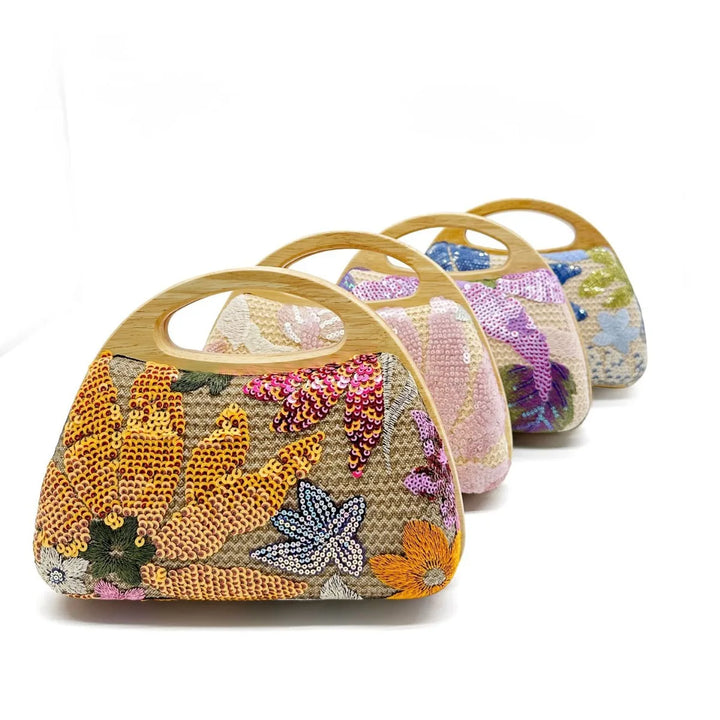 Floréa Sequin Satchel