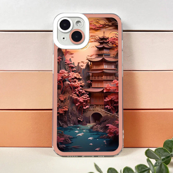 Artistic Cityscape iPhone Case