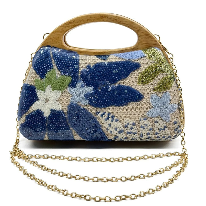 Floréa Sequin Satchel