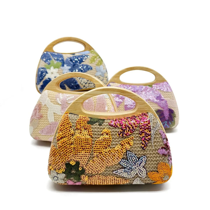 Floréa Sequin Satchel