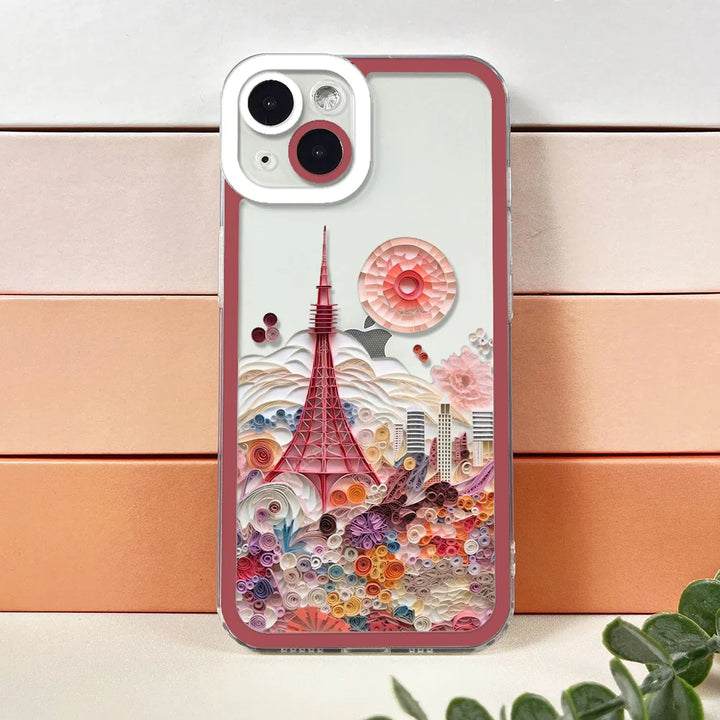 Artistic Cityscape iPhone Case