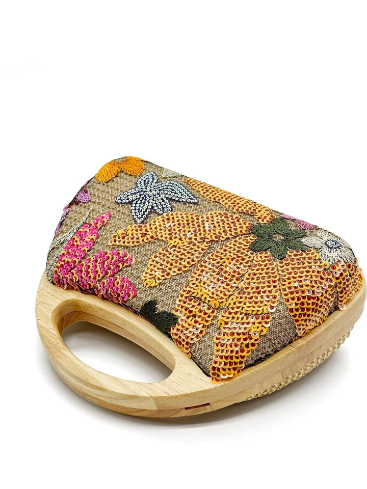 Floréa Sequin Satchel