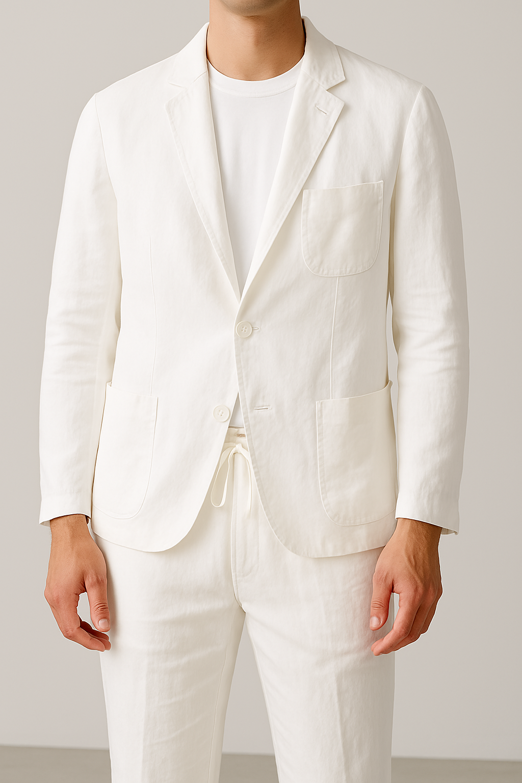 Palermo Linen Ensemble Suit Set