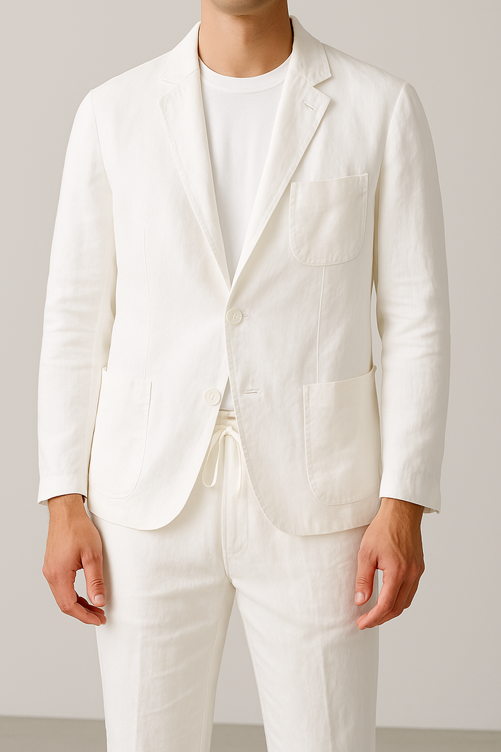 Palermo Linen Ensemble Suit Set