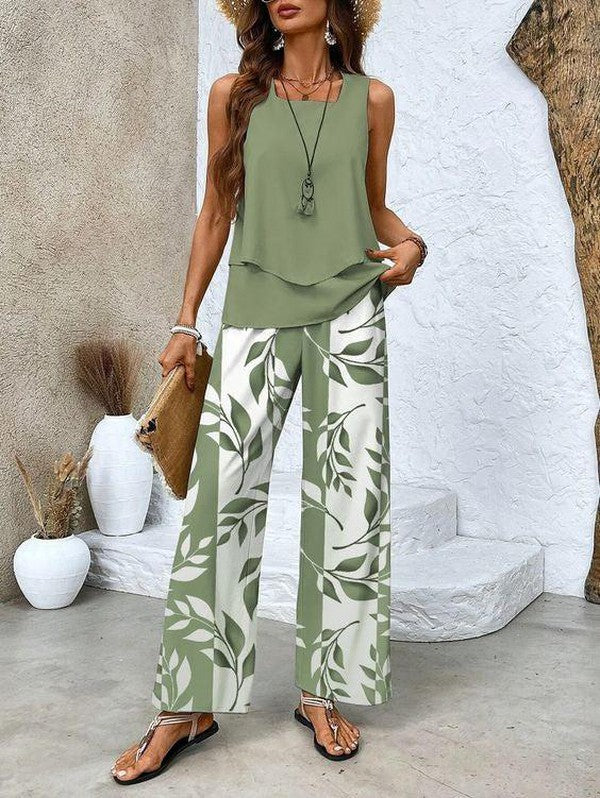 Riviera Sleeveless Print Set